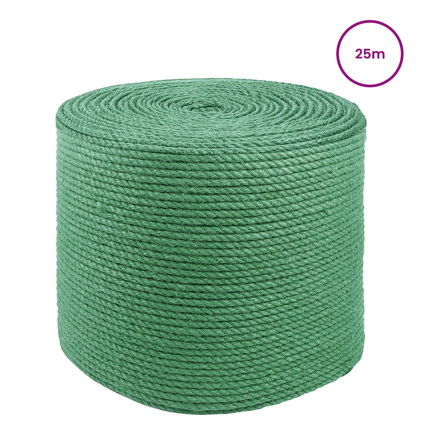 Jute Touw Groen 100% Tossa jute