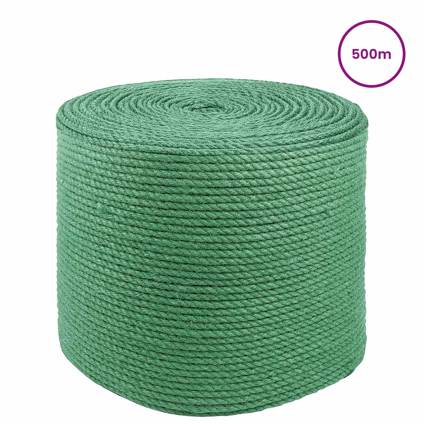 Jute Touw Groen 100% Tossa jute