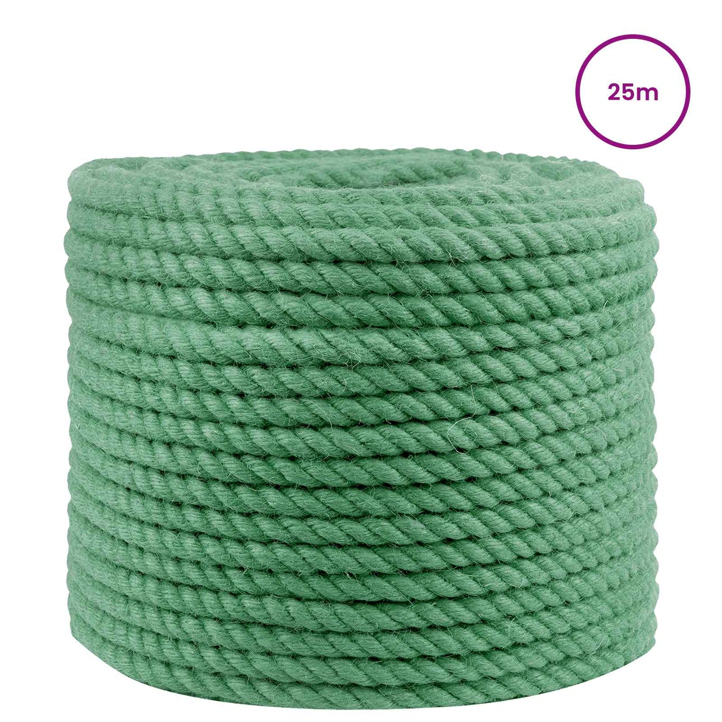 Jute Touw Groen 100% Tossa jute