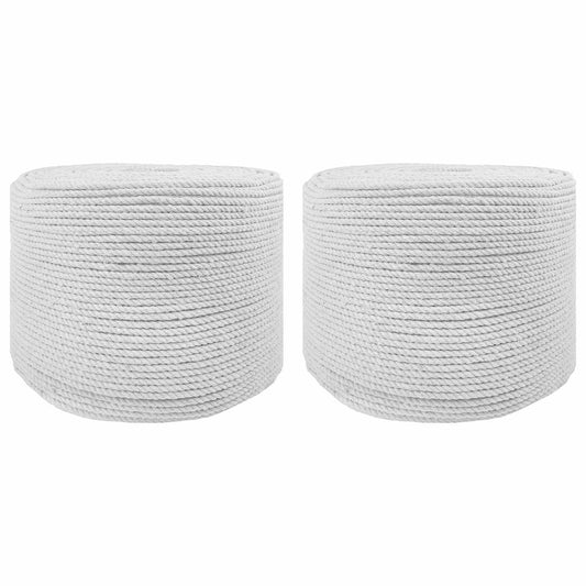 Touw 2 pcs Wit Katoen is nu te koop bij PeponiXL, paradijselijk wonen!