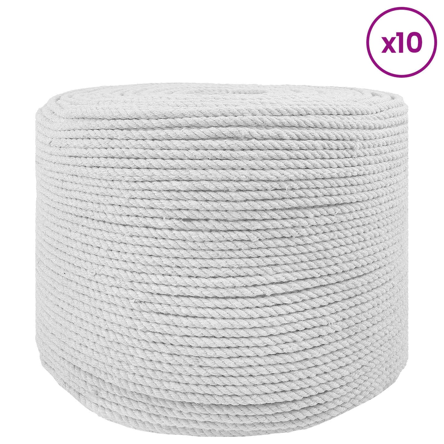 Touw 10 pcs Wit Katoen is nu te koop bij PeponiXL, paradijselijk wonen!