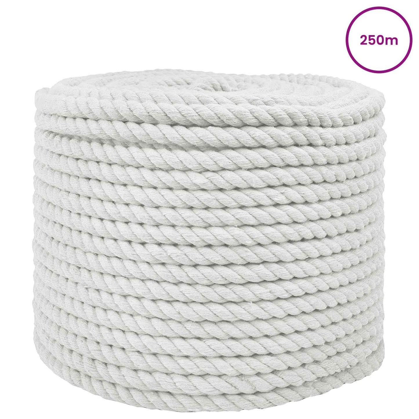Touw Wit 1 x 1 x 25000 cm Katoen is nu te koop bij PeponiXL, paradijselijk wonen!