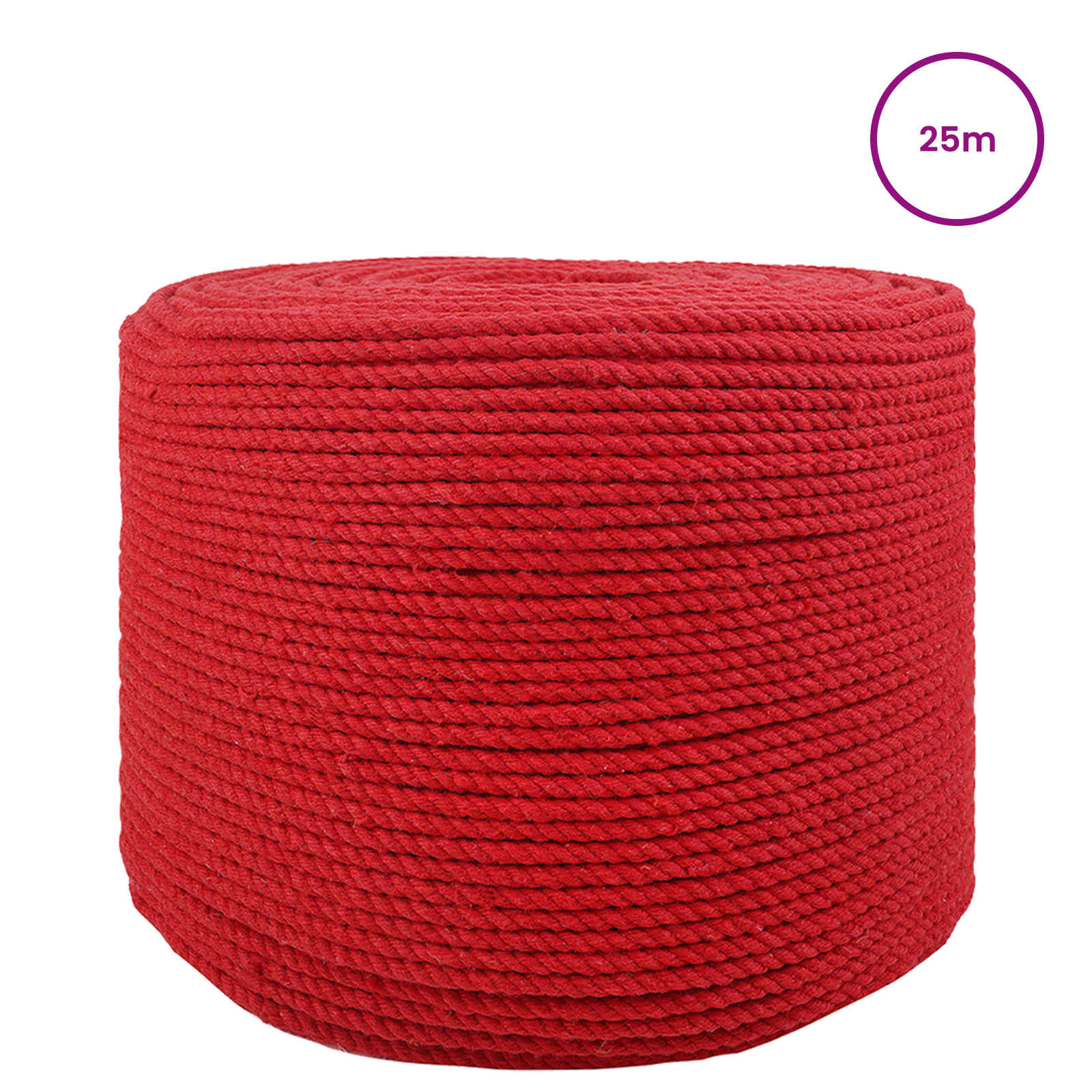 Katoenen Touw 25 m 6 Rood 100% Katoen is nu te koop bij PeponiXL, paradijselijk wonen!