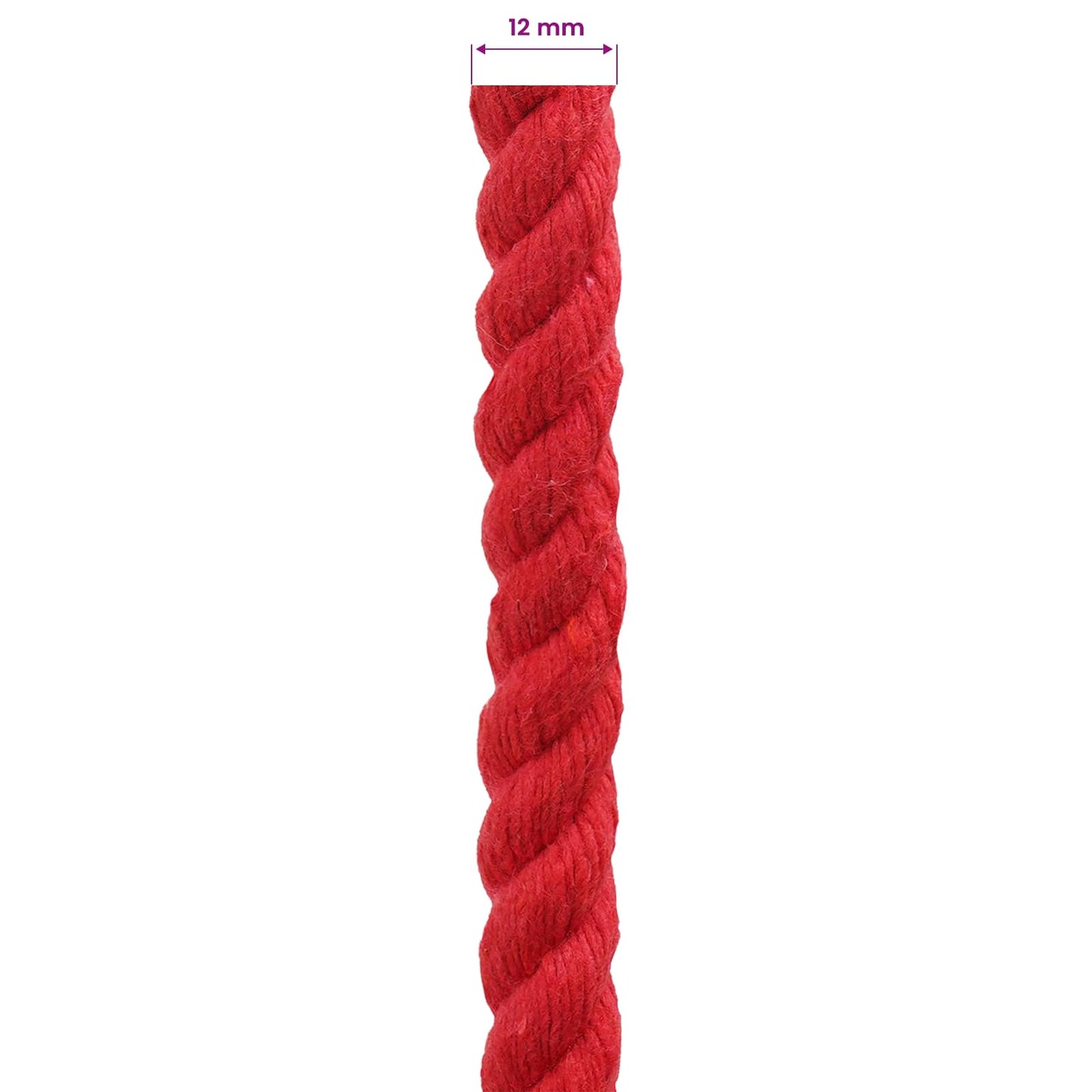 Touw Rood 1,2 x 1,2 x 5000 cm Katoen is nu te koop bij PeponiXL, paradijselijk wonen!