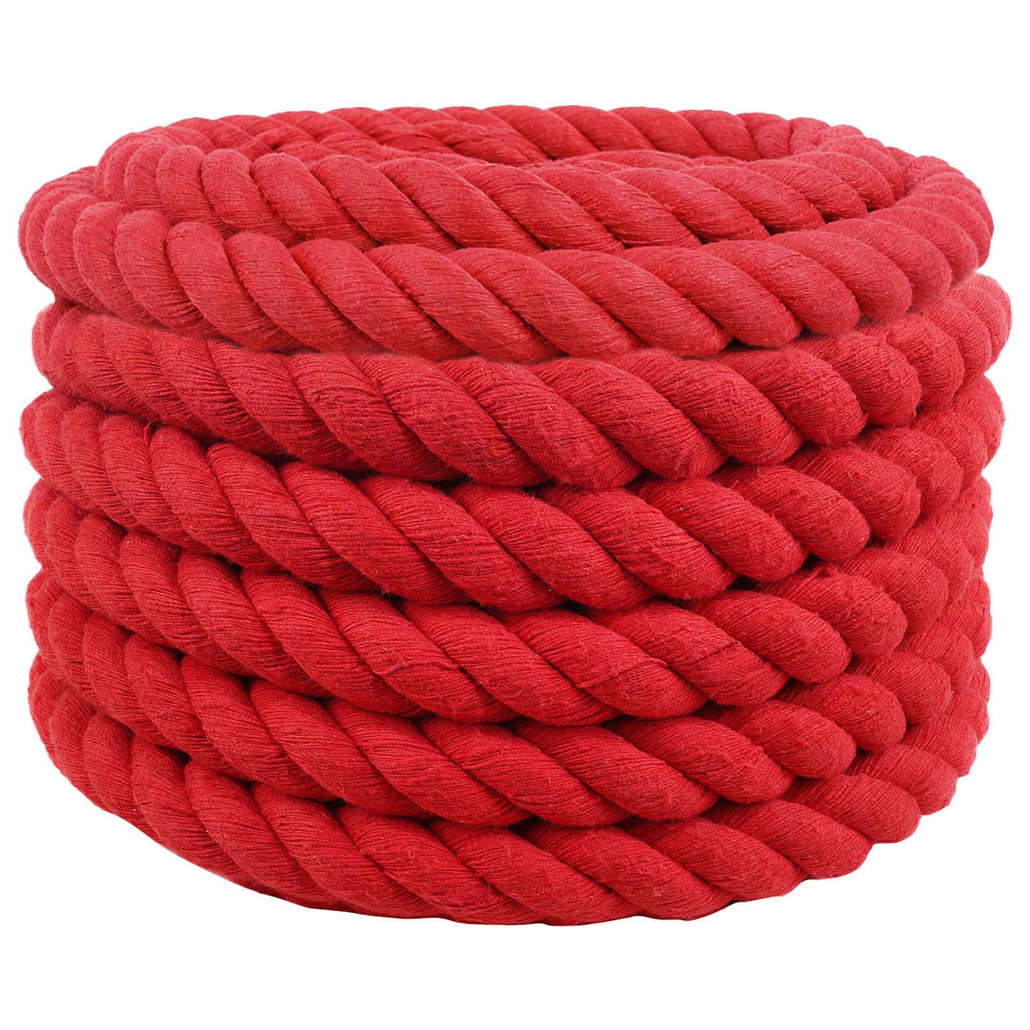 Touw Rood 4 x 4 x 2500 cm Katoen