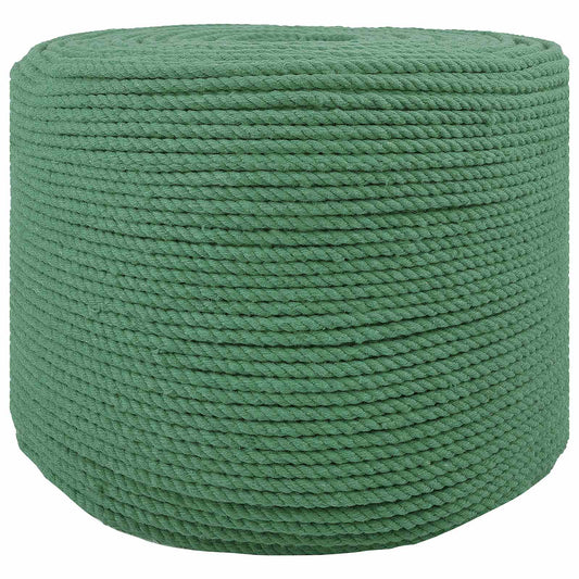 Touw Groen 0,8 x 0,8 x 50000 cm Katoen is nu te koop bij PeponiXL, paradijselijk wonen!