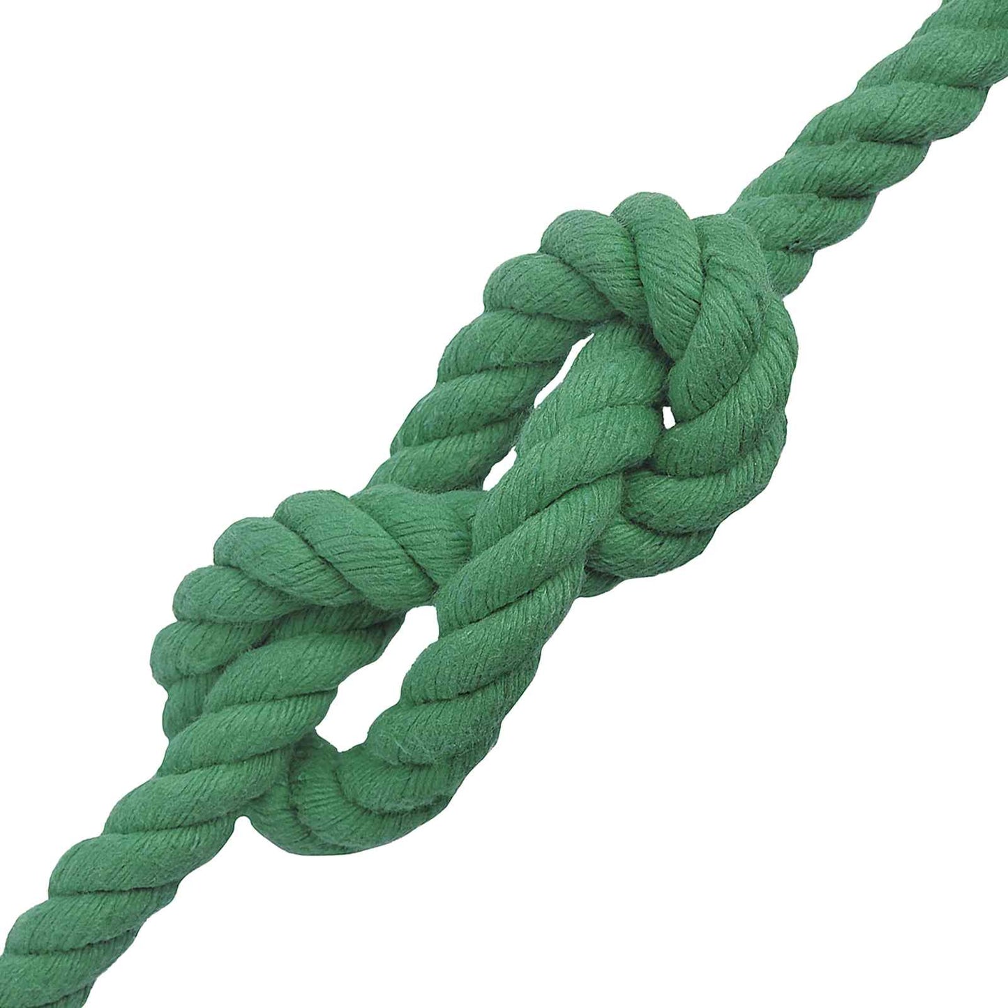 Touw Groen 1,6 x 1,6 x 5000 cm Katoen