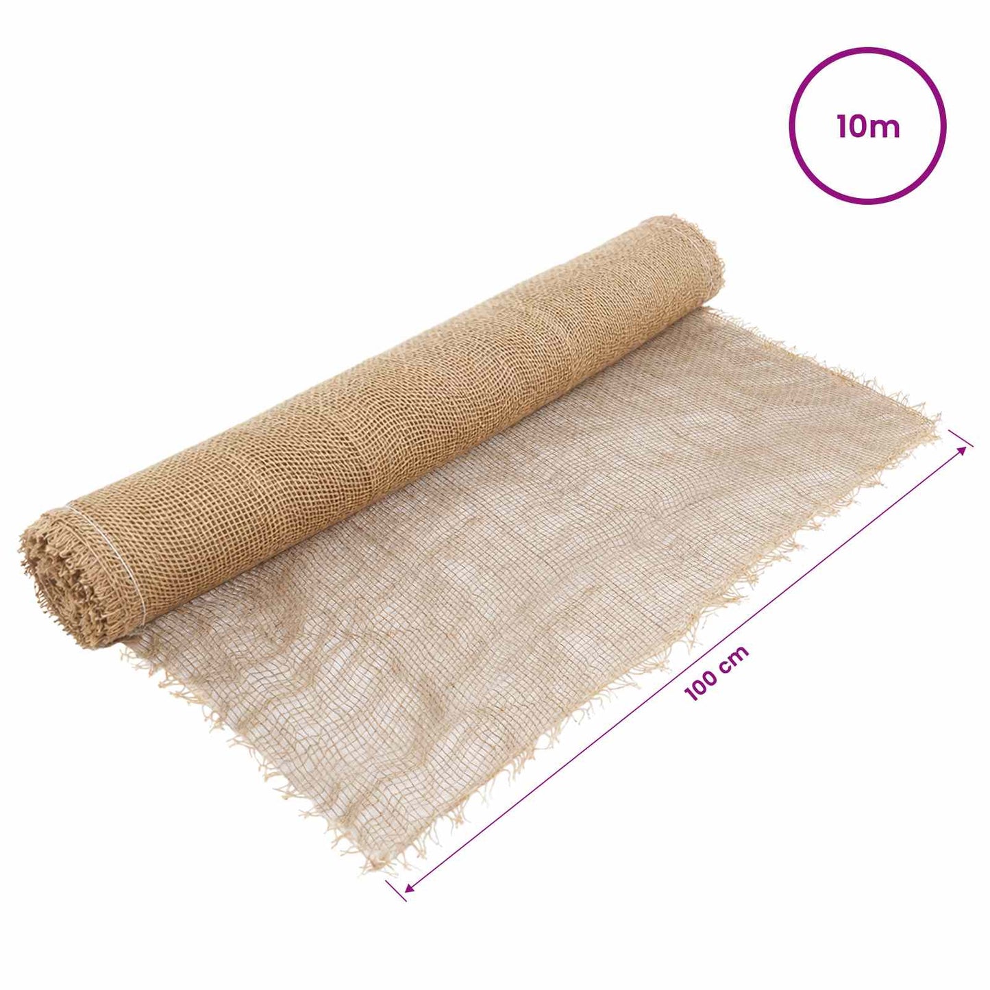 Jute Rol Naturel 100 x 1000 cm is nu te koop bij PeponiXL, paradijselijk wonen!