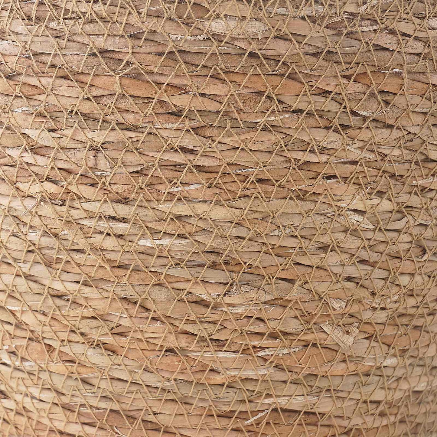 Zeegras Plantenmanden 3 pcs Naturel Ø26 x 19 cm 100% Zeegras is nu te koop bij PeponiXL, paradijselijk wonen!