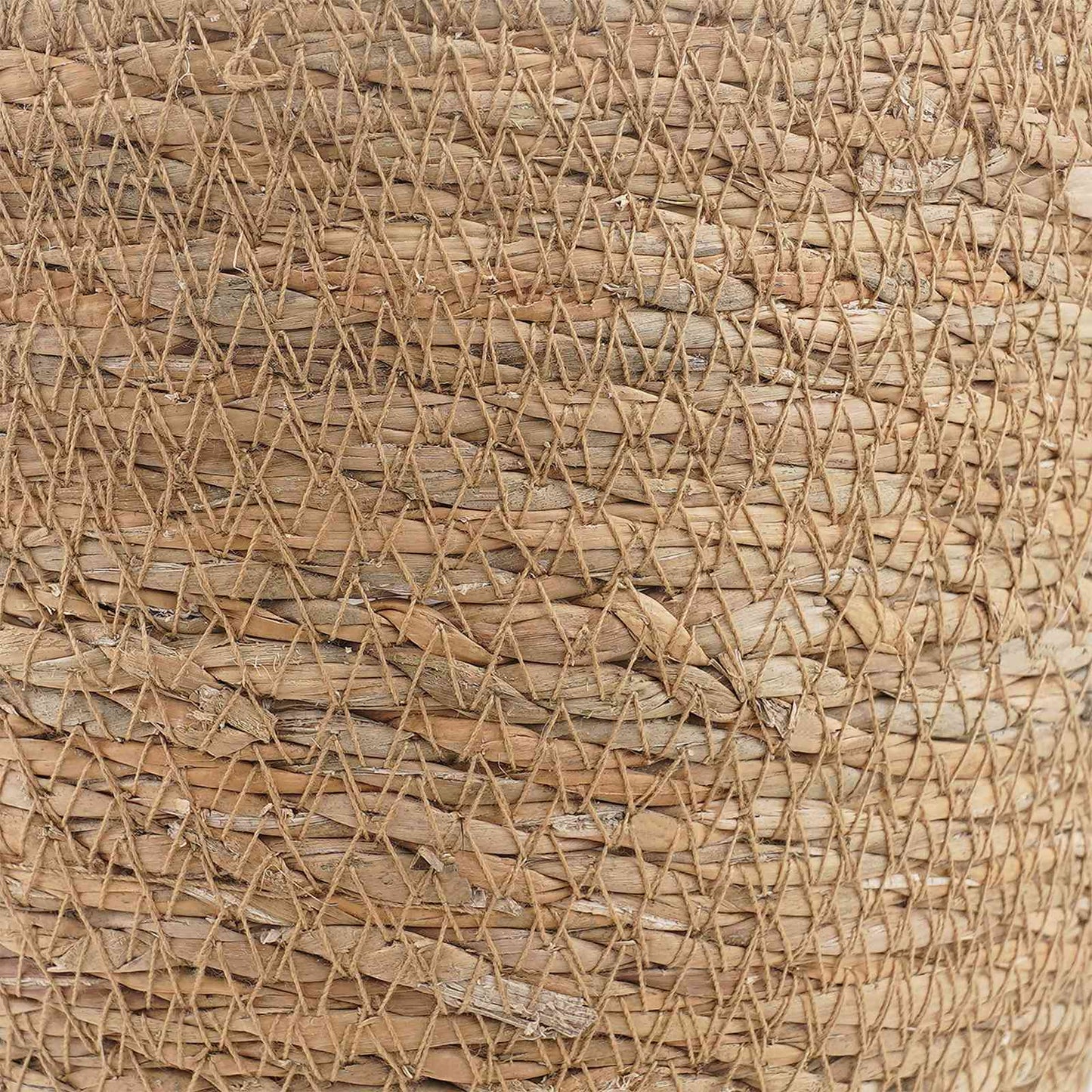 Zeegras Plantenmanden 3 pcs Naturel Ø26 x 19 cm 100% Zeegras is nu te koop bij PeponiXL, paradijselijk wonen!