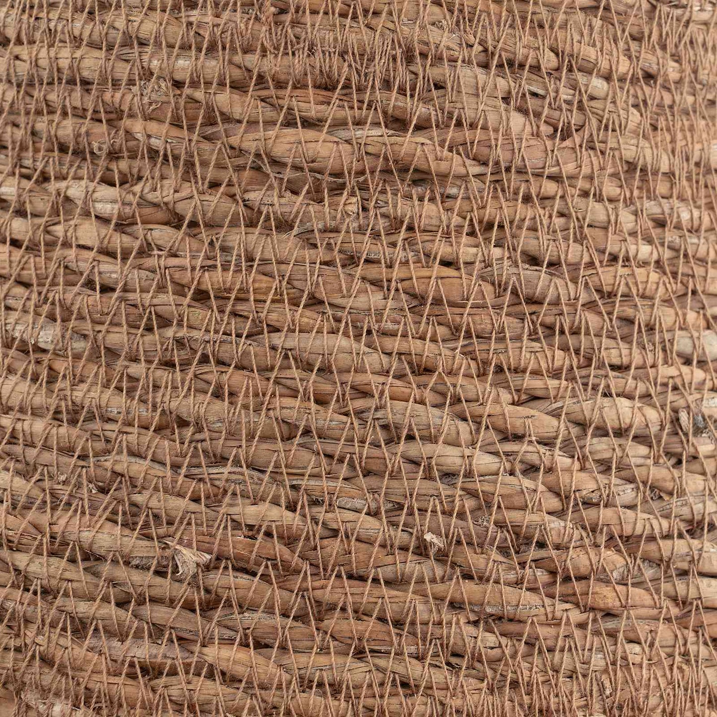 Plantenpot met handvatten Naturel Ø 22 x 20 cm 100% Zeegras is nu te koop bij PeponiXL, paradijselijk wonen!