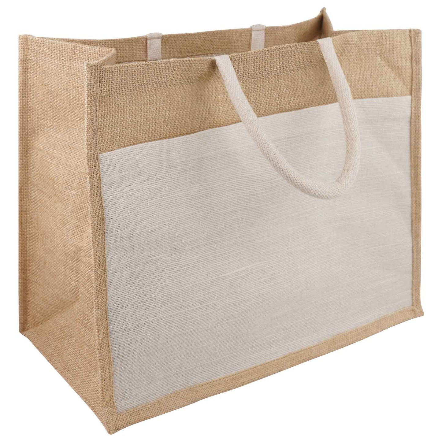 Jute handtassen met zak 10 pcs 42 x 33 x 19 cm 100% Tossa Jute is nu te koop bij PeponiXL, paradijselijk wonen!