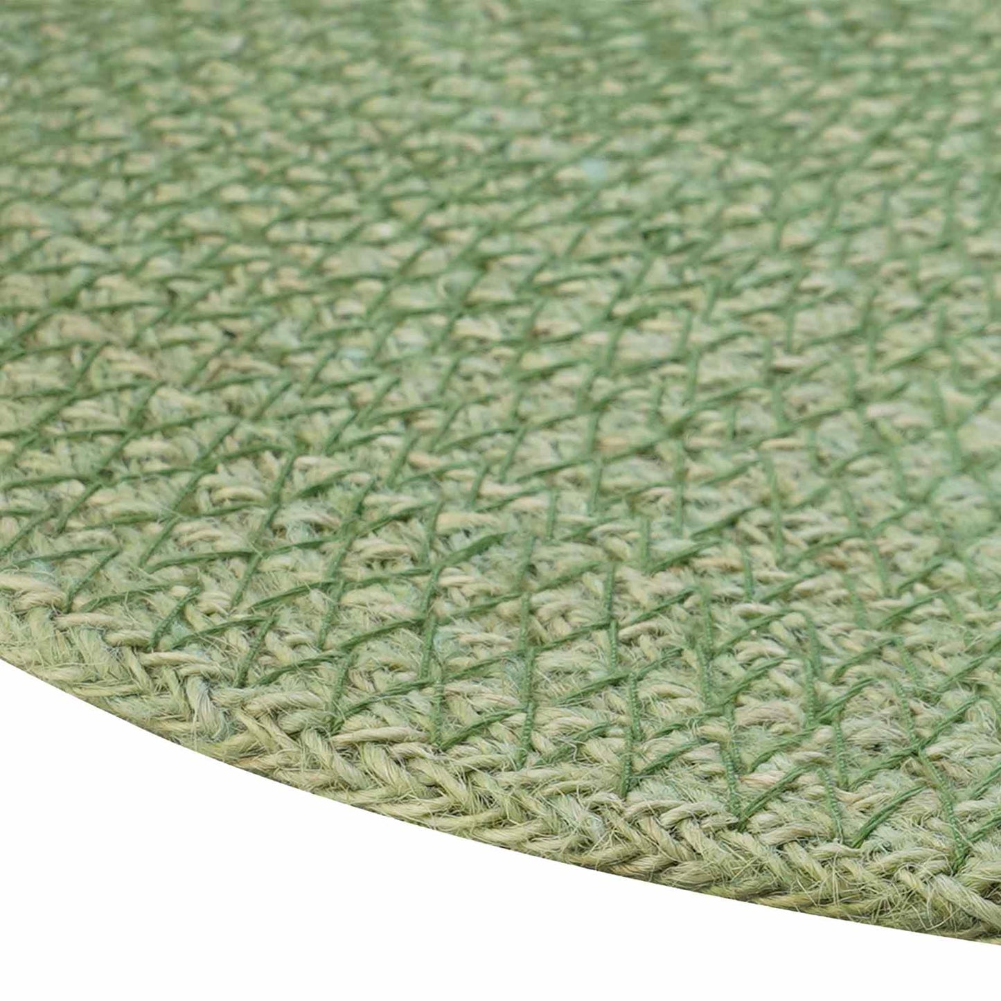 Jute placematten 12 pcs Olijfgroen Ø 30 cm 100% Tossa Jute is nu te koop bij PeponiXL, paradijselijk wonen!