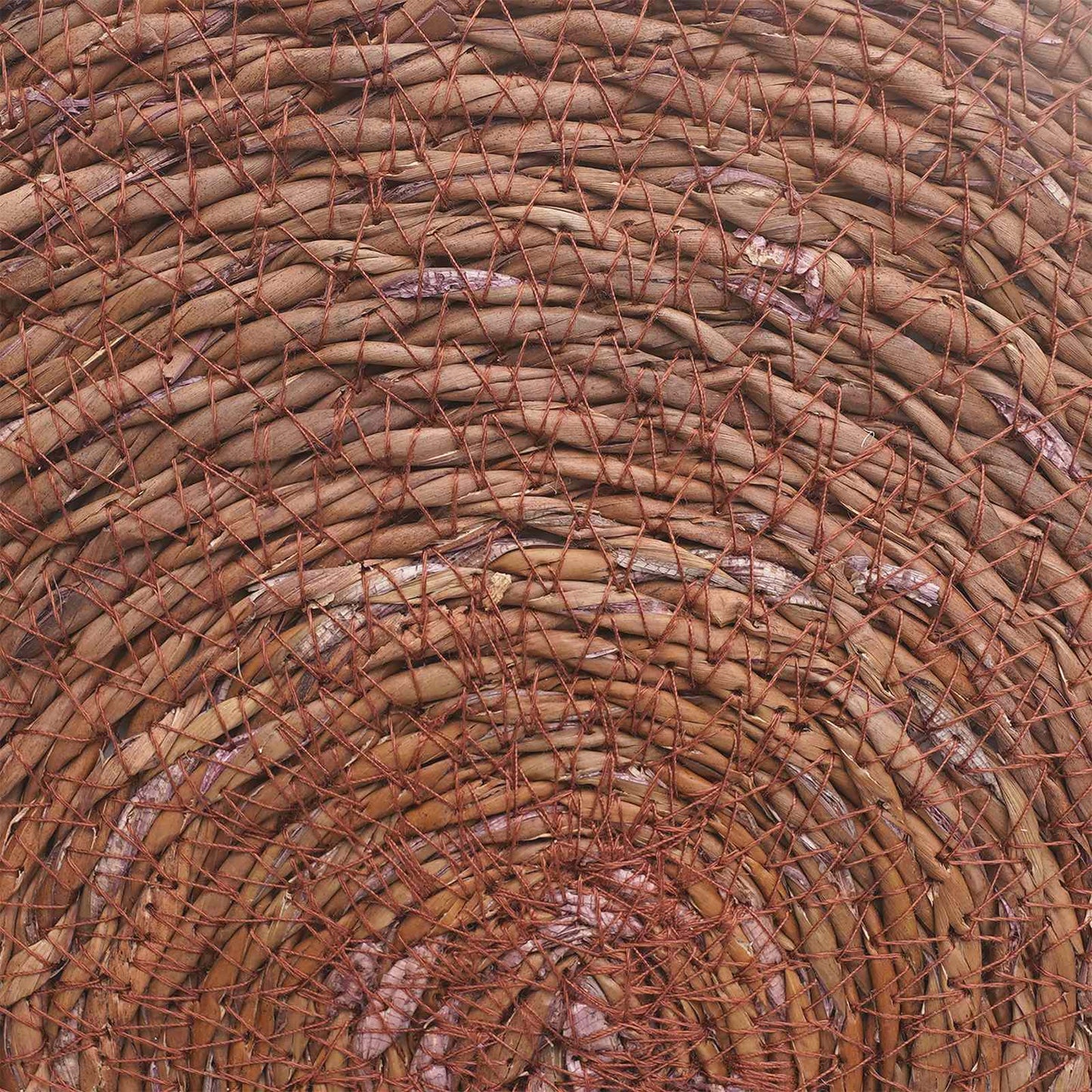 Zeegroene placemats 12 pcs Bruin Ø 30 cm 100% Zeegras is nu te koop bij PeponiXL, paradijselijk wonen!