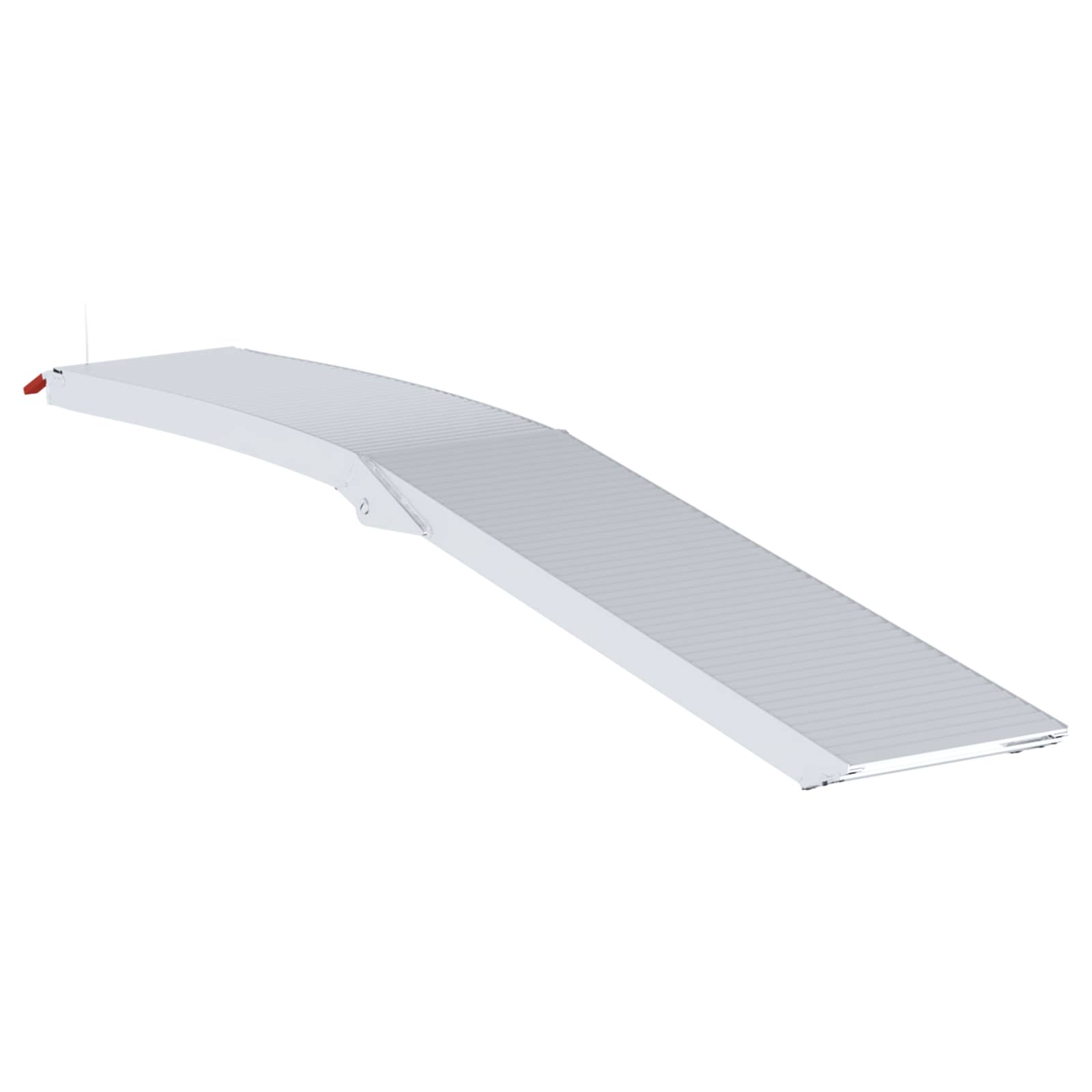 Motorcycle Ramp 680 kg 2 pcs Zilver 205 x 28 x 5 cm Aluminium is nu te koop bij PeponiXL, paradijselijk wonen!