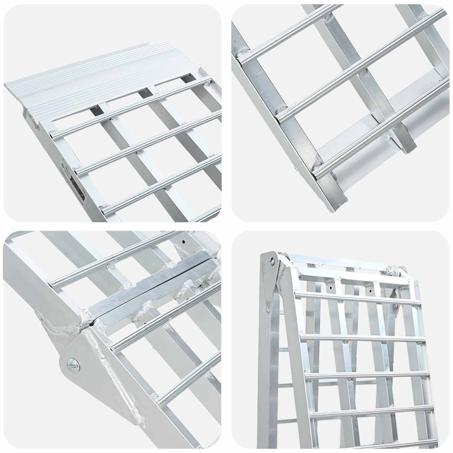 Motorcycle Ramp 680 kg Zilver 680 kg Aluminium is nu te koop bij PeponiXL, paradijselijk wonen!
