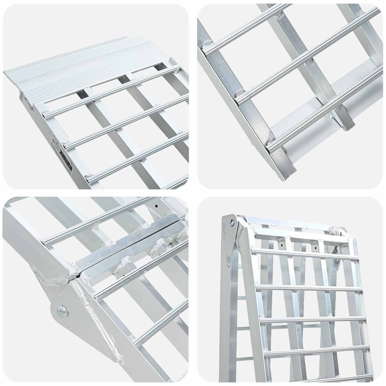 Motorcycle Ramp 680 kg Zilver 680 kg Aluminium is nu te koop bij PeponiXL, paradijselijk wonen!