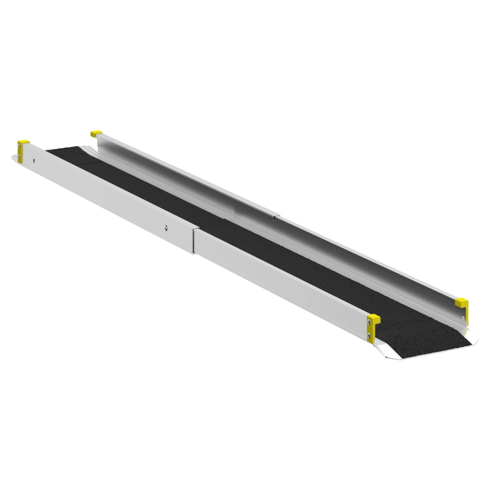 Oprit voor rolstoelen 270 kg 2 pcs Zwart 152 x 19 x 5,5 cm is nu te koop bij PeponiXL, paradijselijk wonen!