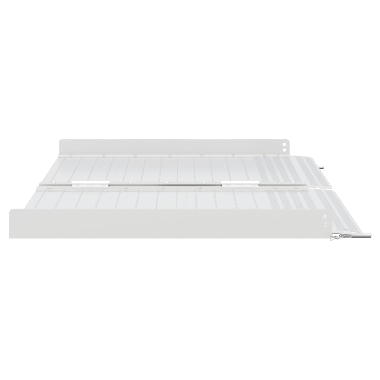 Rolstoelhelling 270 kg Zilver 62 x 73 x 5 cm Aluminium is nu te koop bij PeponiXL, paradijselijk wonen!