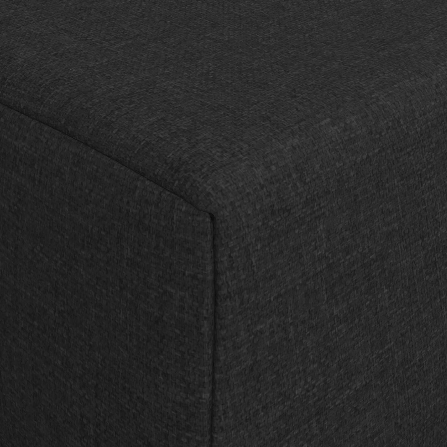 Vouwbare Bankbed Zwart 200 x 70 x 15 cm Stof is nu te koop bij PeponiXL, paradijselijk wonen!