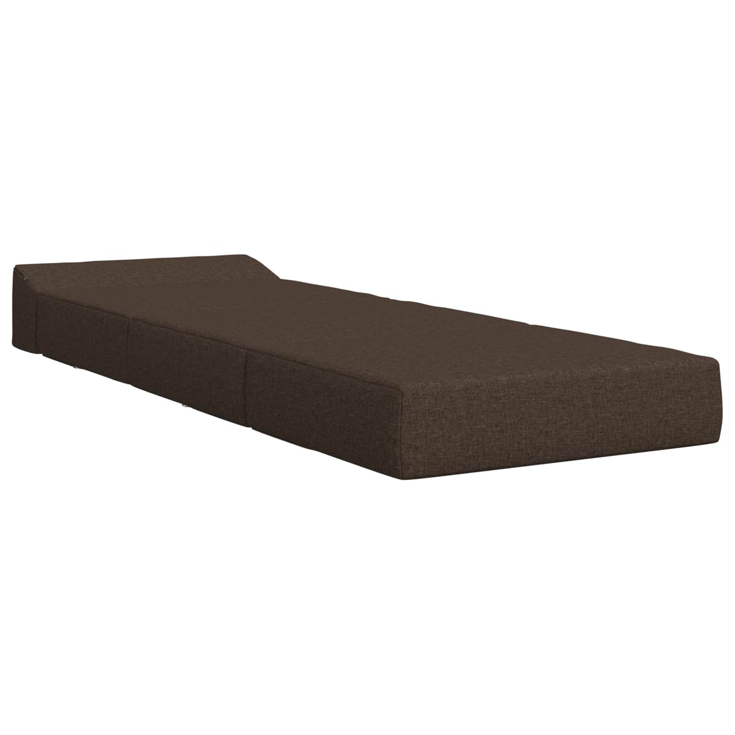 Vouwbare Bankbed Taupe 200 x 70 x 15 cm Stof is nu te koop bij PeponiXL, paradijselijk wonen!