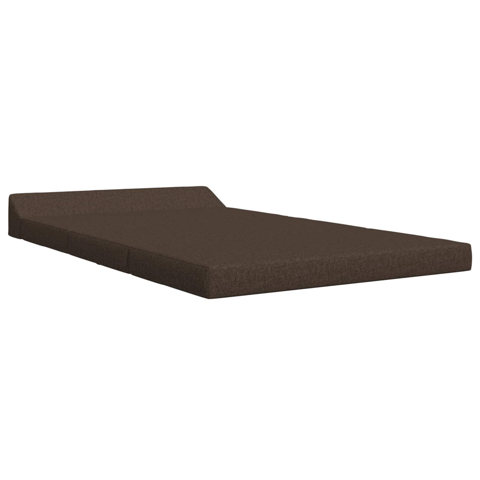 Vouwbare Bankbed Taupe 120 x 60 x 49 cm Stof is nu te koop bij PeponiXL, paradijselijk wonen!