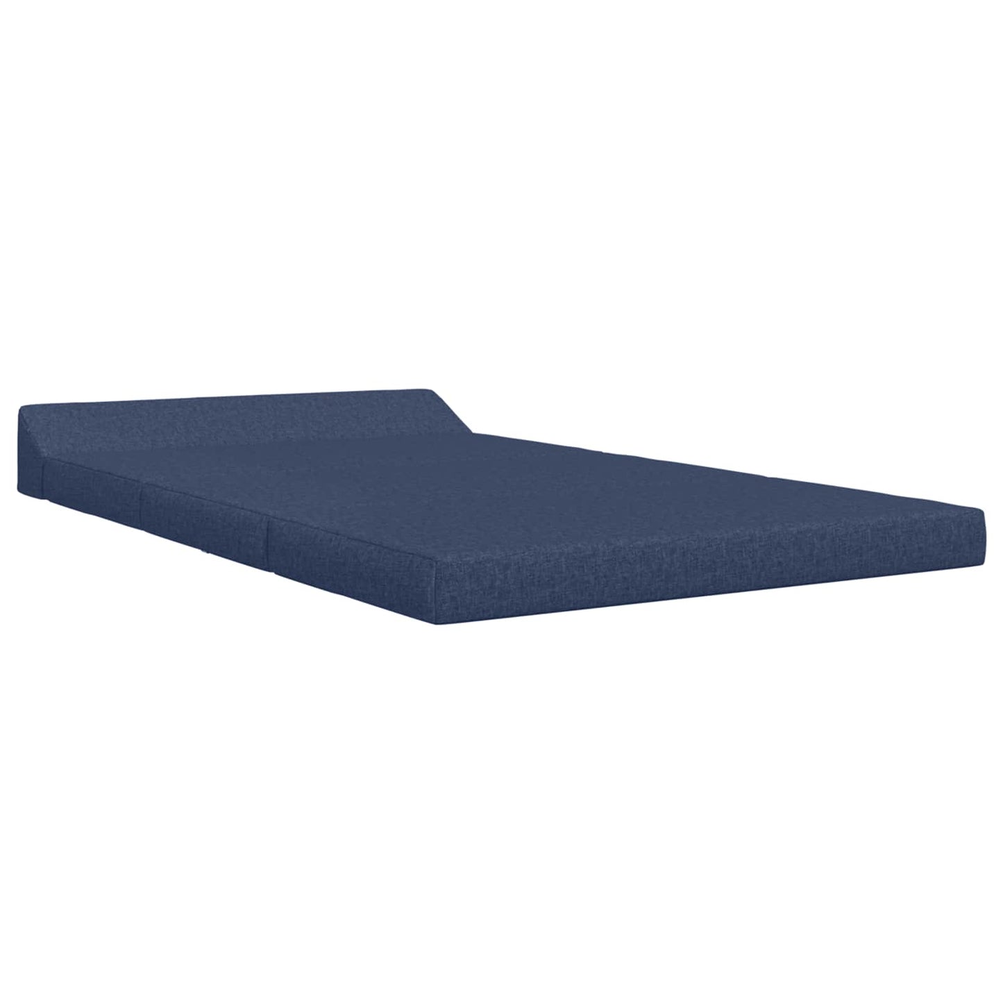 Vouwbare Bankbed Blauw 120 x 60 x 49 cm Stof is nu te koop bij PeponiXL, paradijselijk wonen!