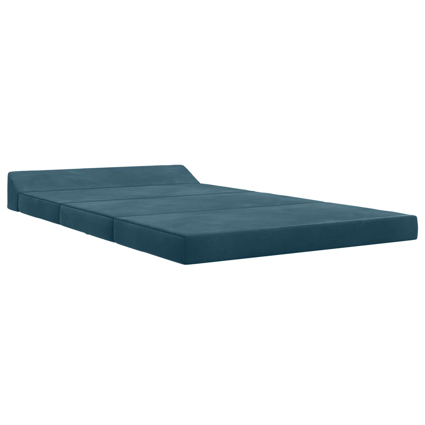 Vouwbare Bankbed Blauw 120 x 60 x 49 cm Stof is nu te koop bij PeponiXL, paradijselijk wonen!