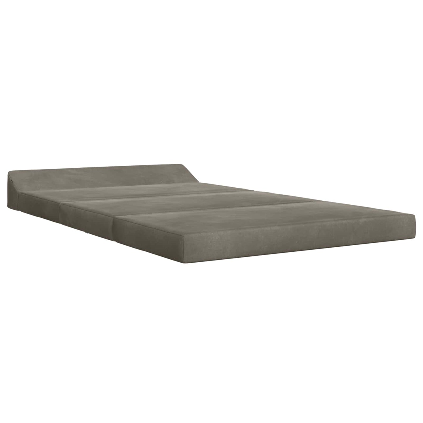 Vouwbare Bankbed Lichtgrijs 120 x 60 x 49 cm Stof is nu te koop bij PeponiXL, paradijselijk wonen!