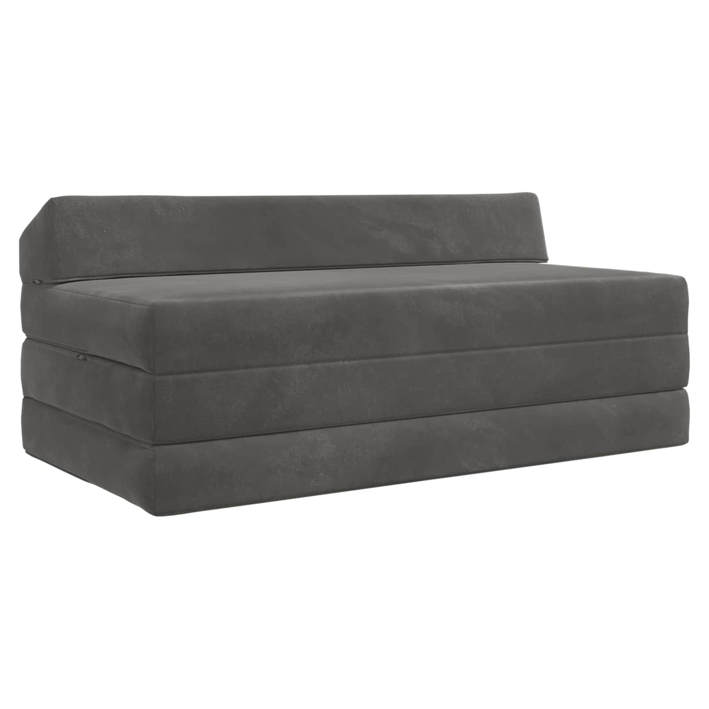 Vouwbare Bankbed Donkergrijs 120 x 60 x 49 cm Stof is nu te koop bij PeponiXL, paradijselijk wonen!