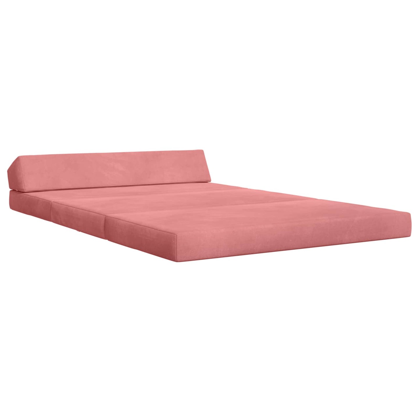 Vouwbare Bankbed Roze 120 x 60 x 49 cm Stof is nu te koop bij PeponiXL, paradijselijk wonen!