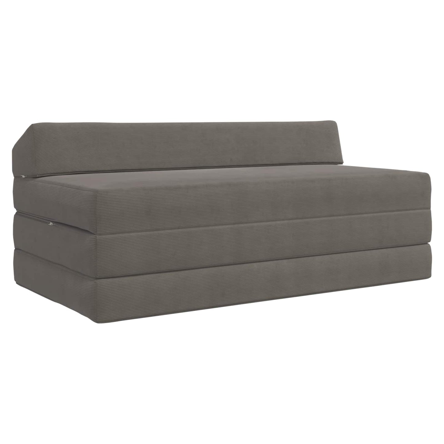 Vouwbare Bankbed Lichtgrijs 120 x 60 x 49 cm Stof is nu te koop bij PeponiXL, paradijselijk wonen!