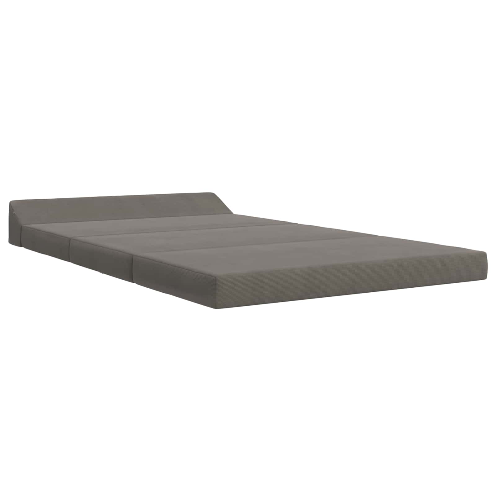 Vouwbare Bankbed Lichtgrijs 120 x 60 x 49 cm Stof is nu te koop bij PeponiXL, paradijselijk wonen!