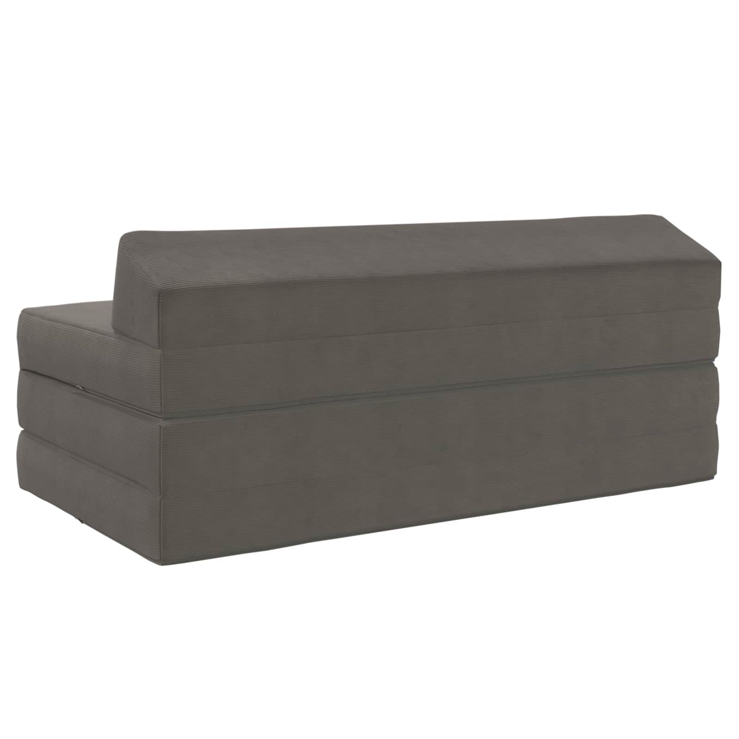 Vouwbare Bankbed Lichtgrijs 120 x 60 x 49 cm Stof is nu te koop bij PeponiXL, paradijselijk wonen!