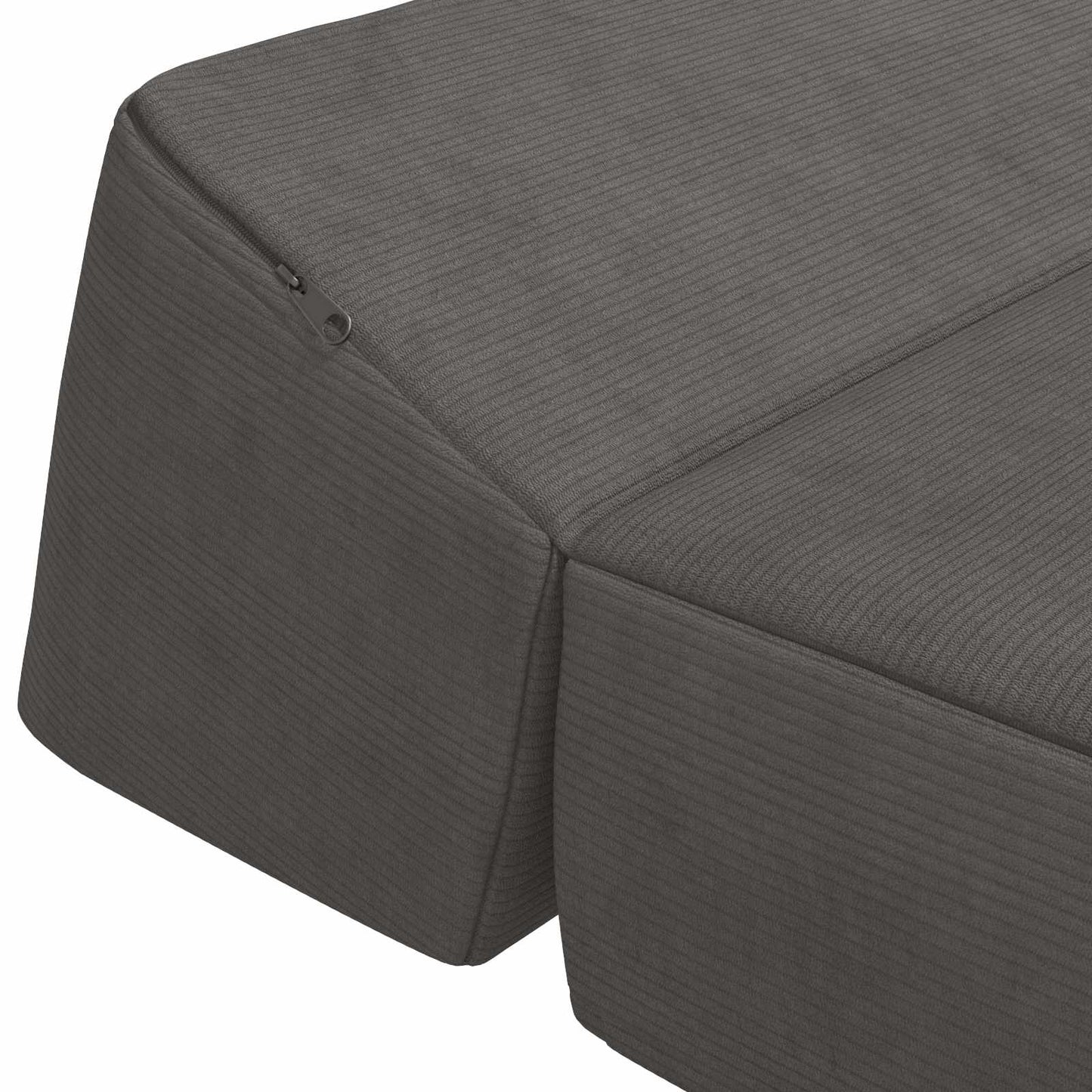 Vouwbare Bankbed Donkergrijs 120 x 60 x 49 cm Stof is nu te koop bij PeponiXL, paradijselijk wonen!