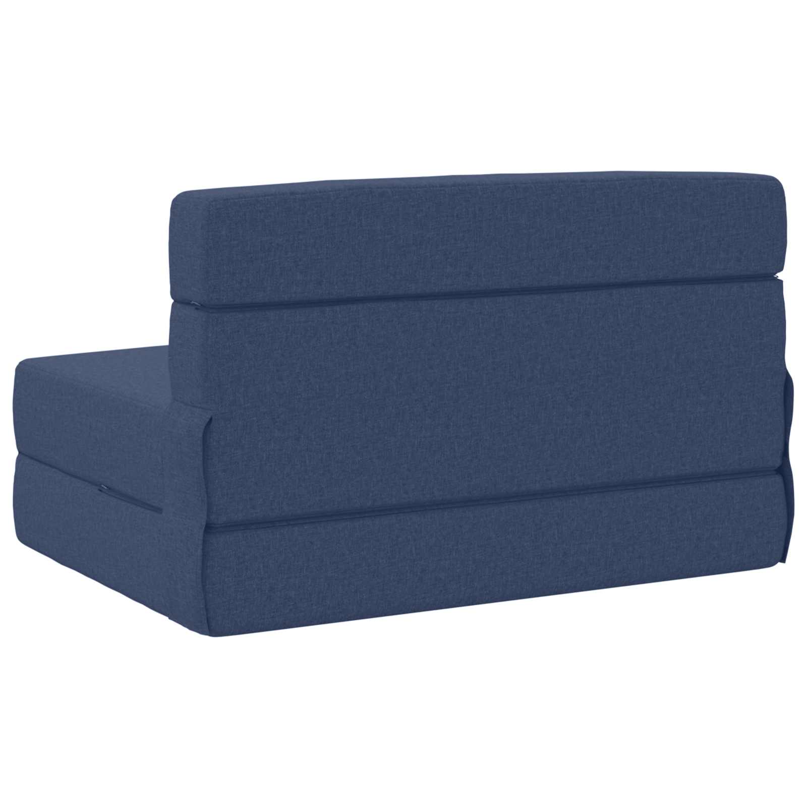 Vouwbare Bankbed Blauw 70 x 72 x 60 cm Stof is nu te koop bij PeponiXL, paradijselijk wonen!
