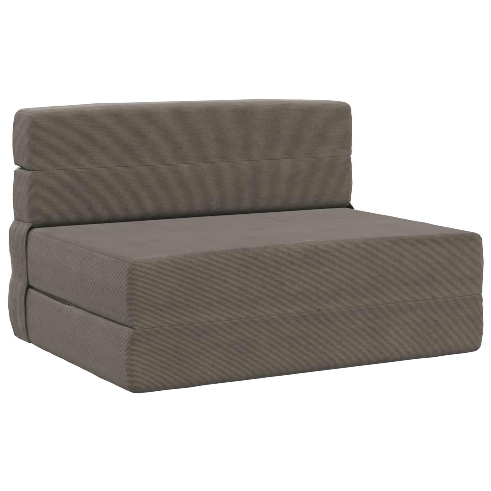 Vouwbare Bankbed Lichtgrijs 70 x 72 x 60 cm Stof is nu te koop bij PeponiXL, paradijselijk wonen!