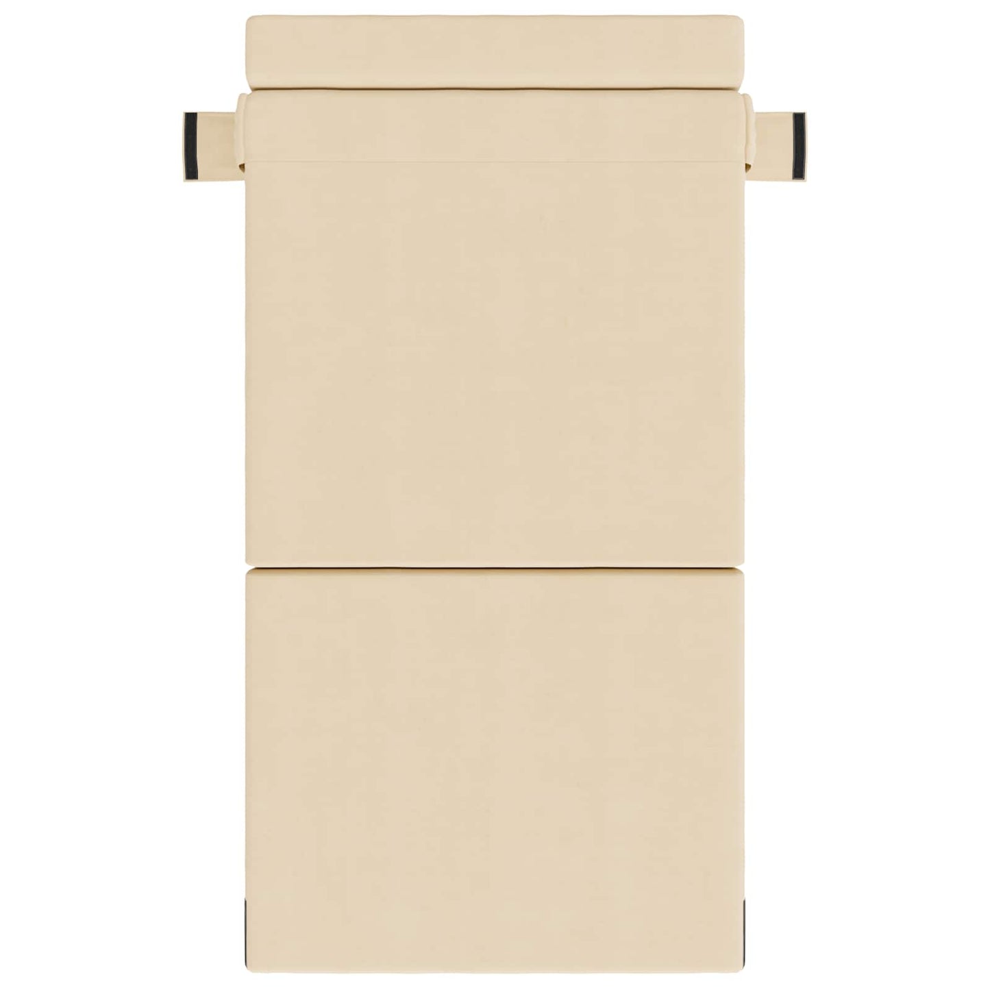 Vouwbare Bankbed Crèmekleurig 70 x 72 x 60 cm Stof is nu te koop bij PeponiXL, paradijselijk wonen!