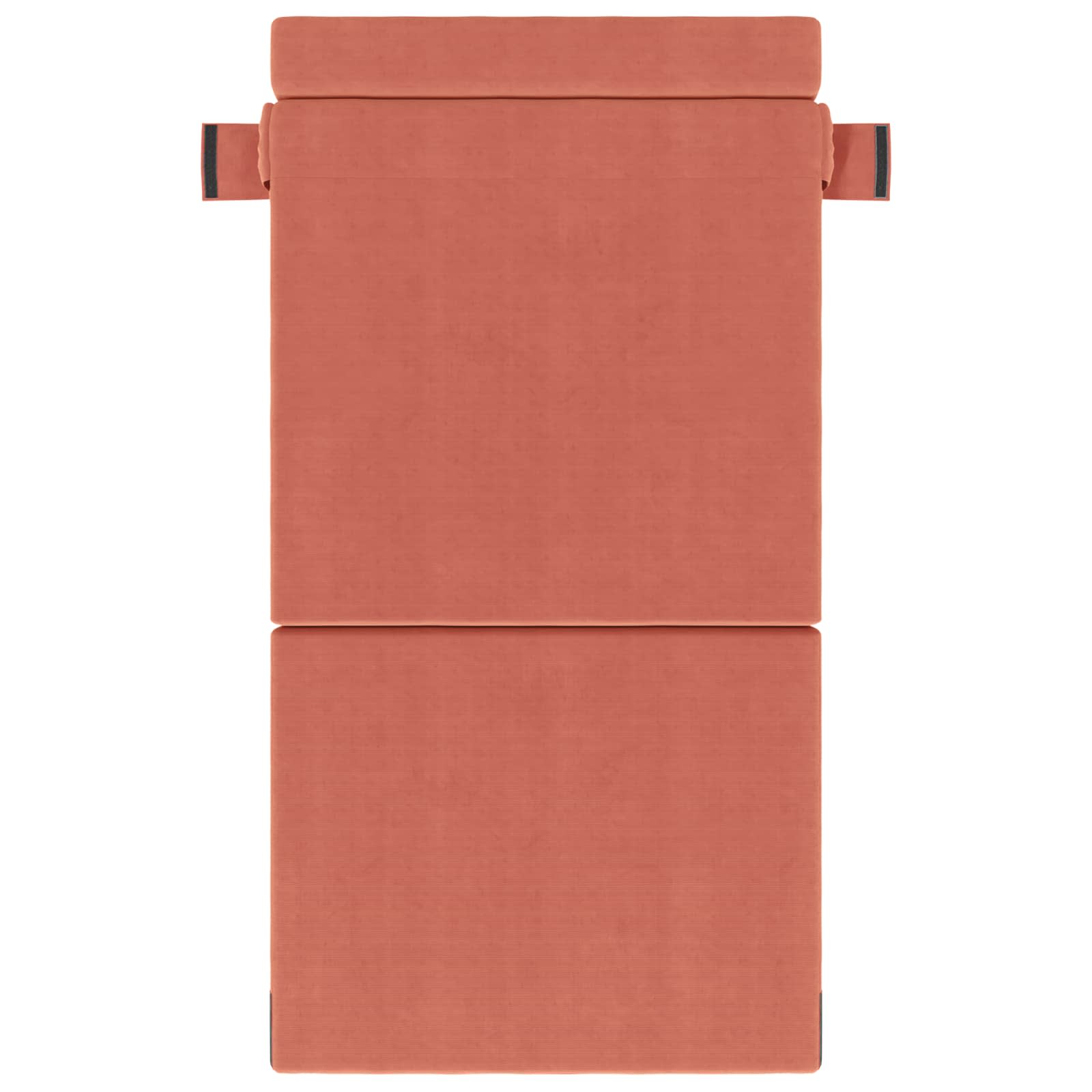 Vouwbare Bankbed Rood-oranje 70 x 72 x 60 cm Stof is nu te koop bij PeponiXL, paradijselijk wonen!