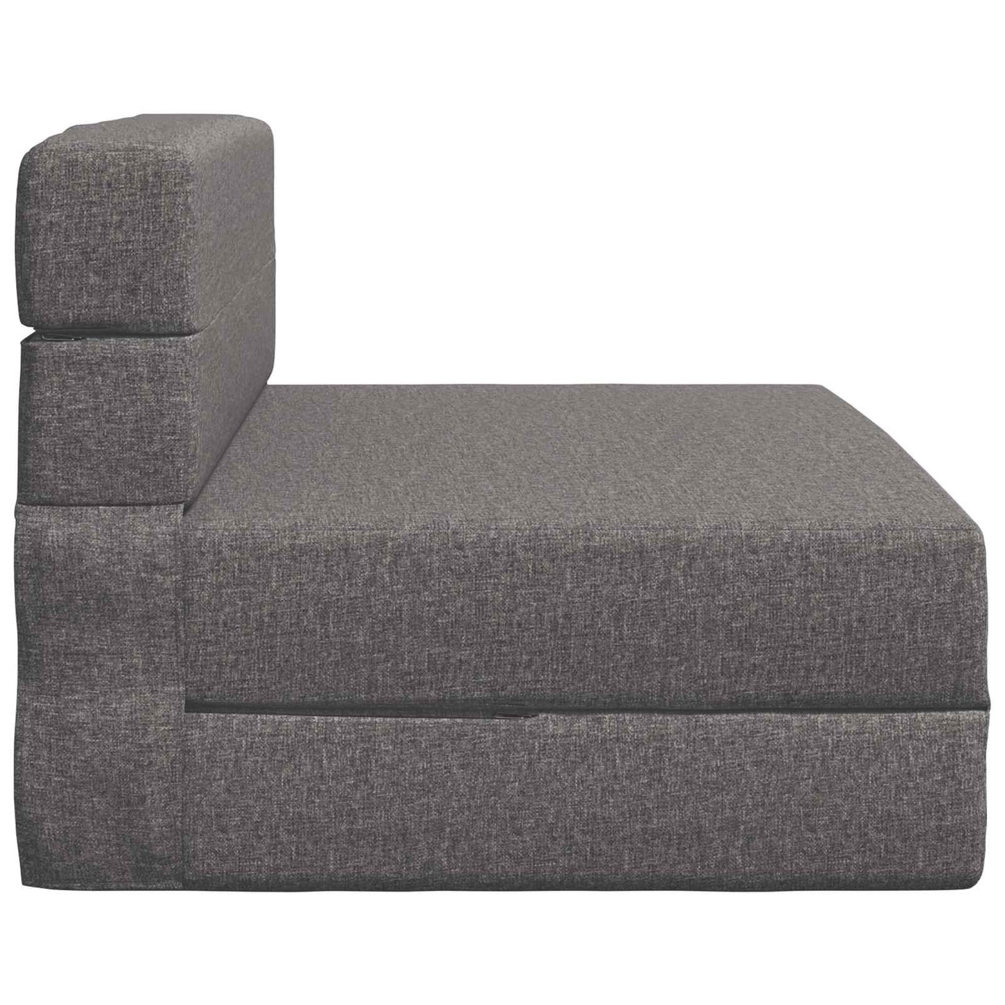 Vouwsofa Bed Lichtgrijs 190 x 70 x 15 cm Stof is nu te koop bij PeponiXL, paradijselijk wonen!