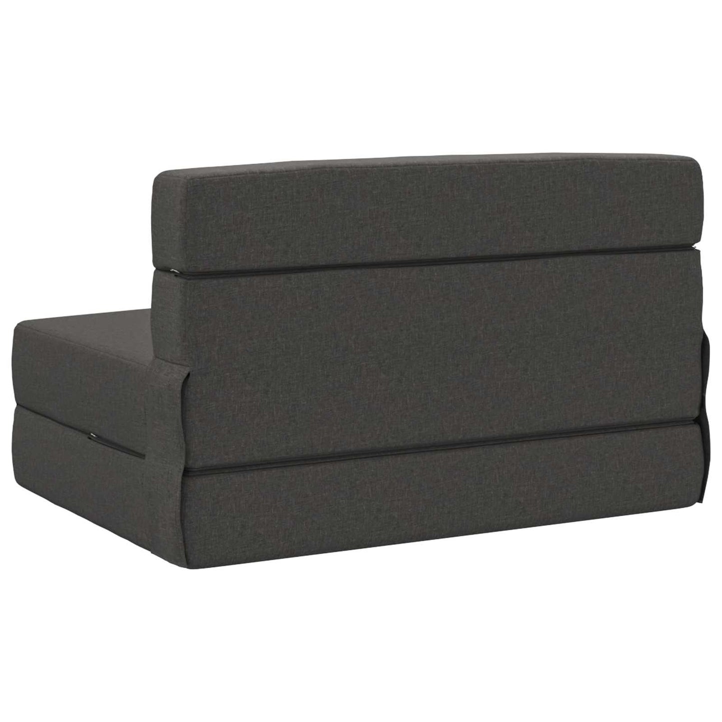 Vouwsofa Bed Donkergrijs 190 x 70 x 15 cm Stof is nu te koop bij PeponiXL, paradijselijk wonen!
