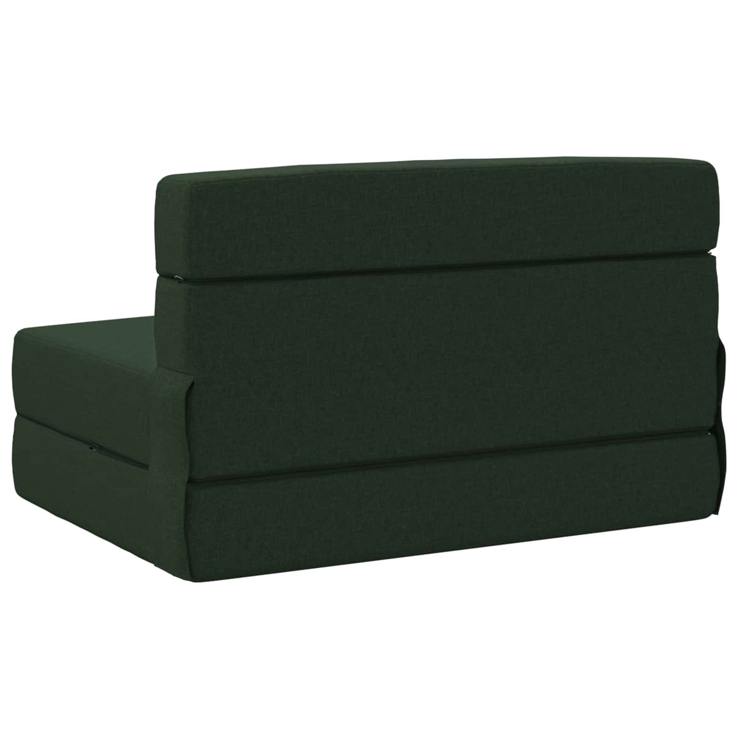 Vouwsofa Bed Donkergroen 190 x 70 x 15 cm Stof is nu te koop bij PeponiXL, paradijselijk wonen!