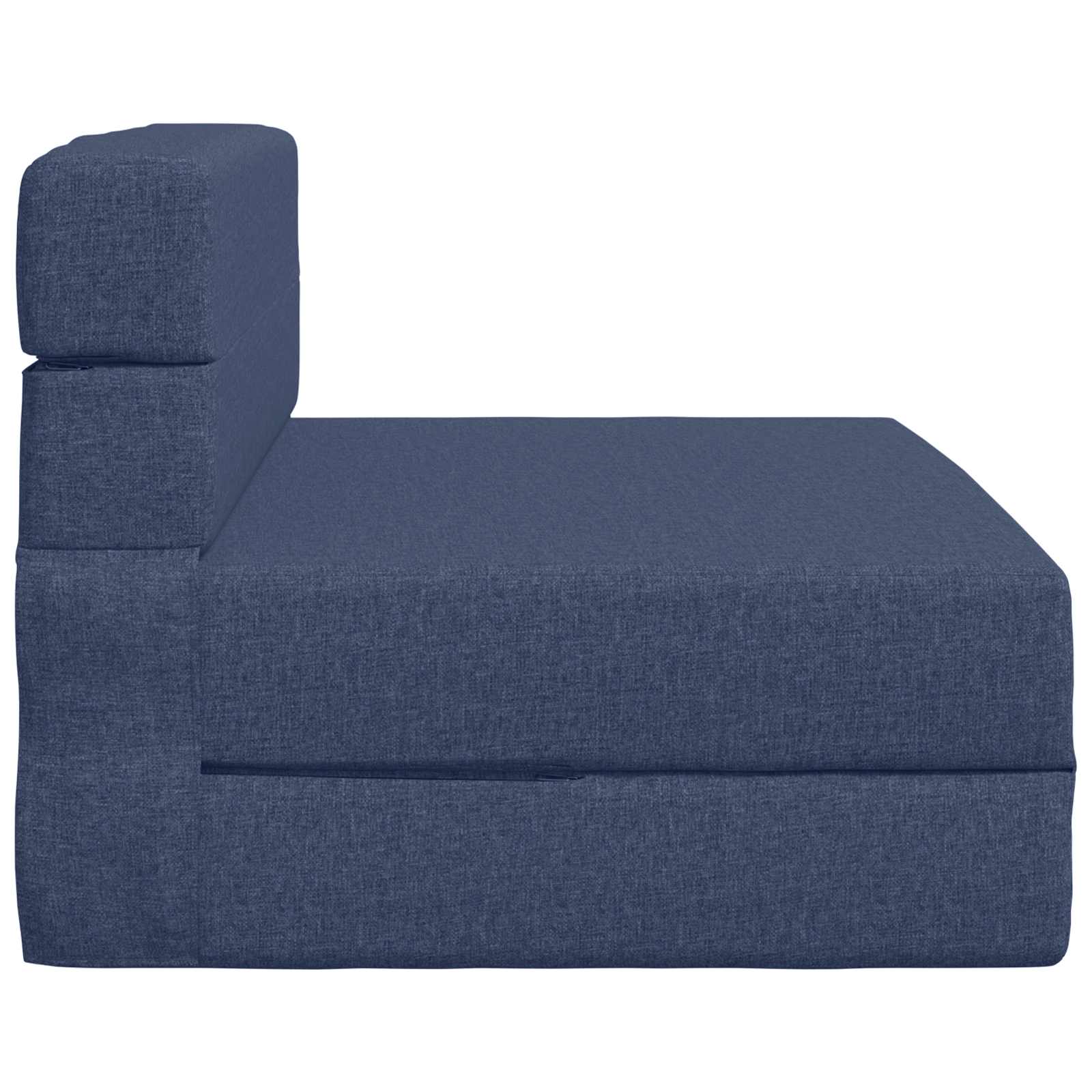 Vouwsofa Bed Blauw 190 x 70 x 15 cm Stof is nu te koop bij PeponiXL, paradijselijk wonen!