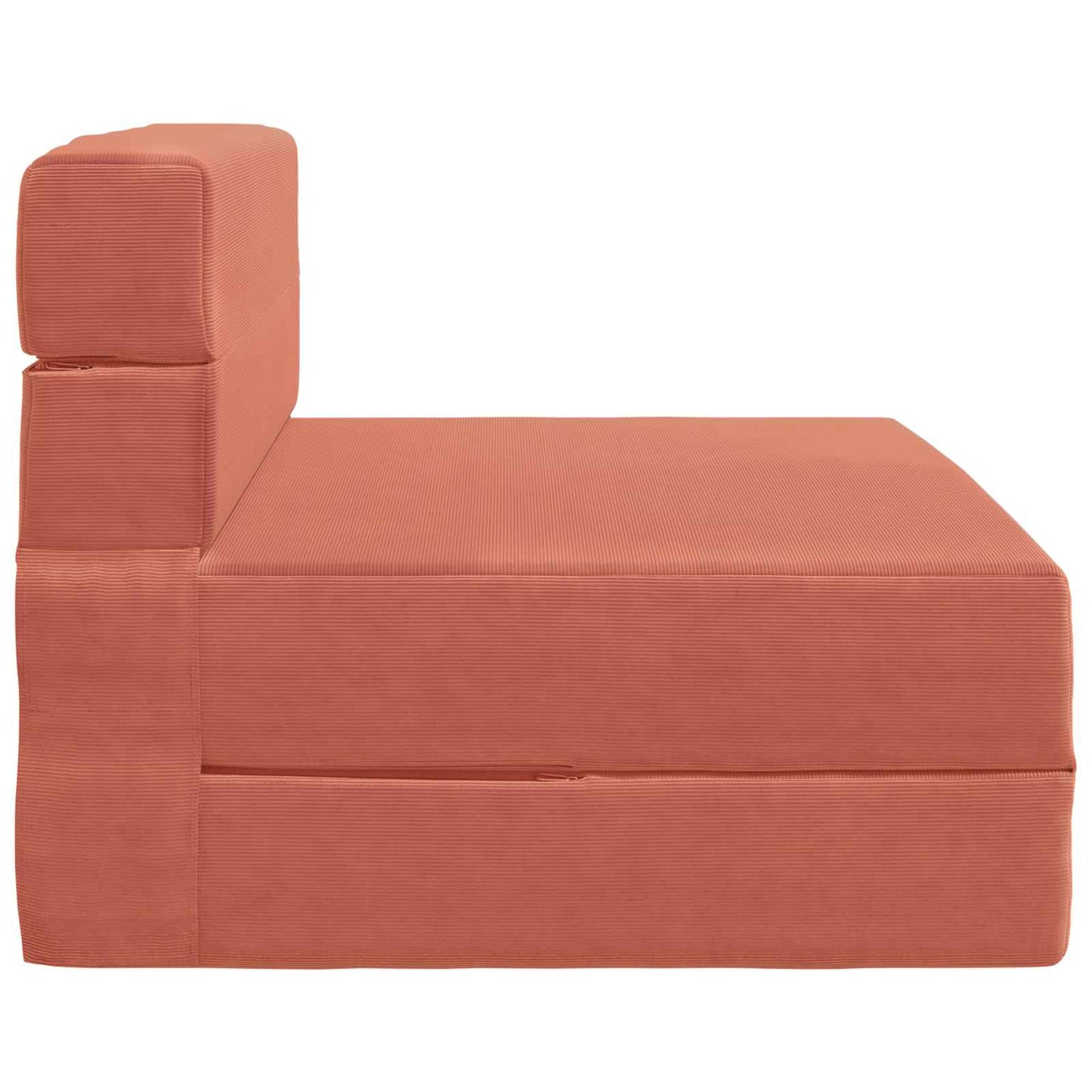 Vouwsofa Bed Rood-oranje 190 x 70 x 15 cm Katoen Stof is nu te koop bij PeponiXL, paradijselijk wonen!