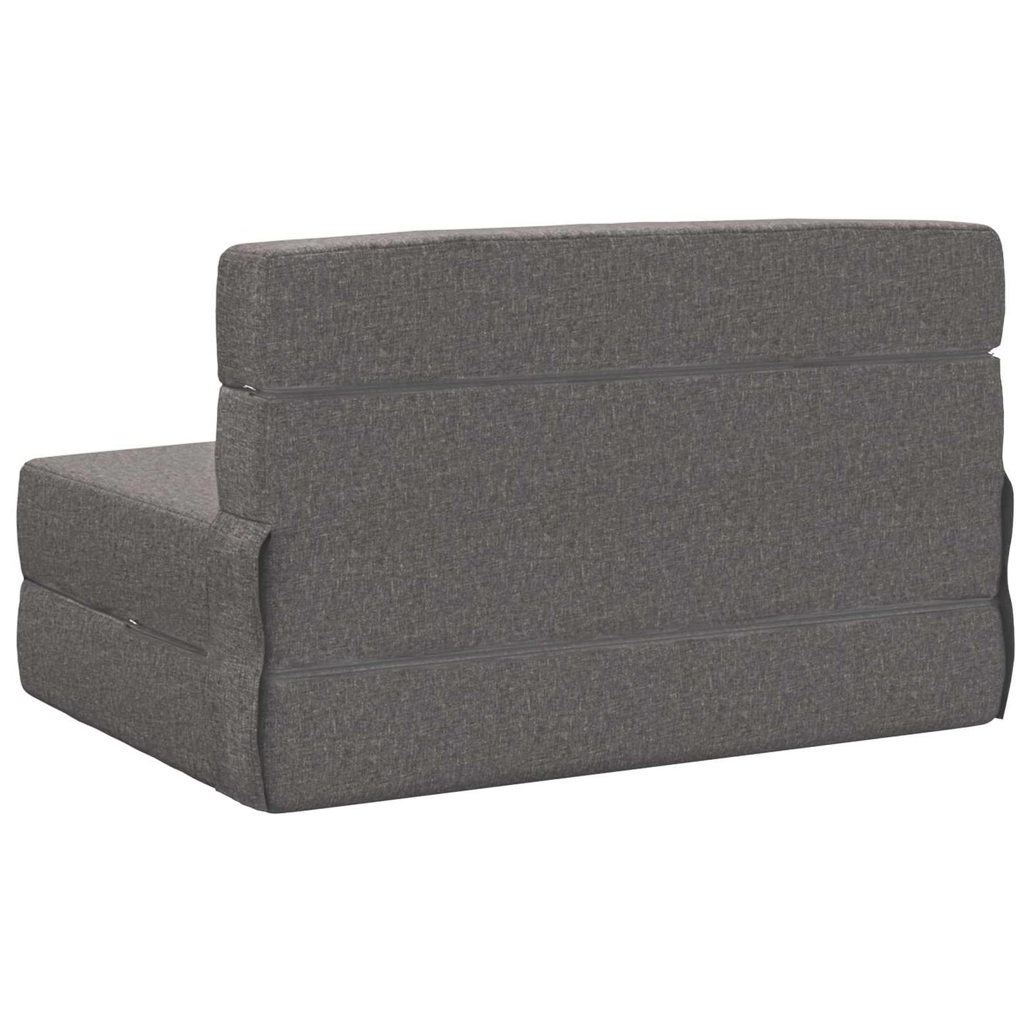 Vouwsofa Bed Lichtgrijs 190 x 100 x 15 cm Stof is nu te koop bij PeponiXL, paradijselijk wonen!