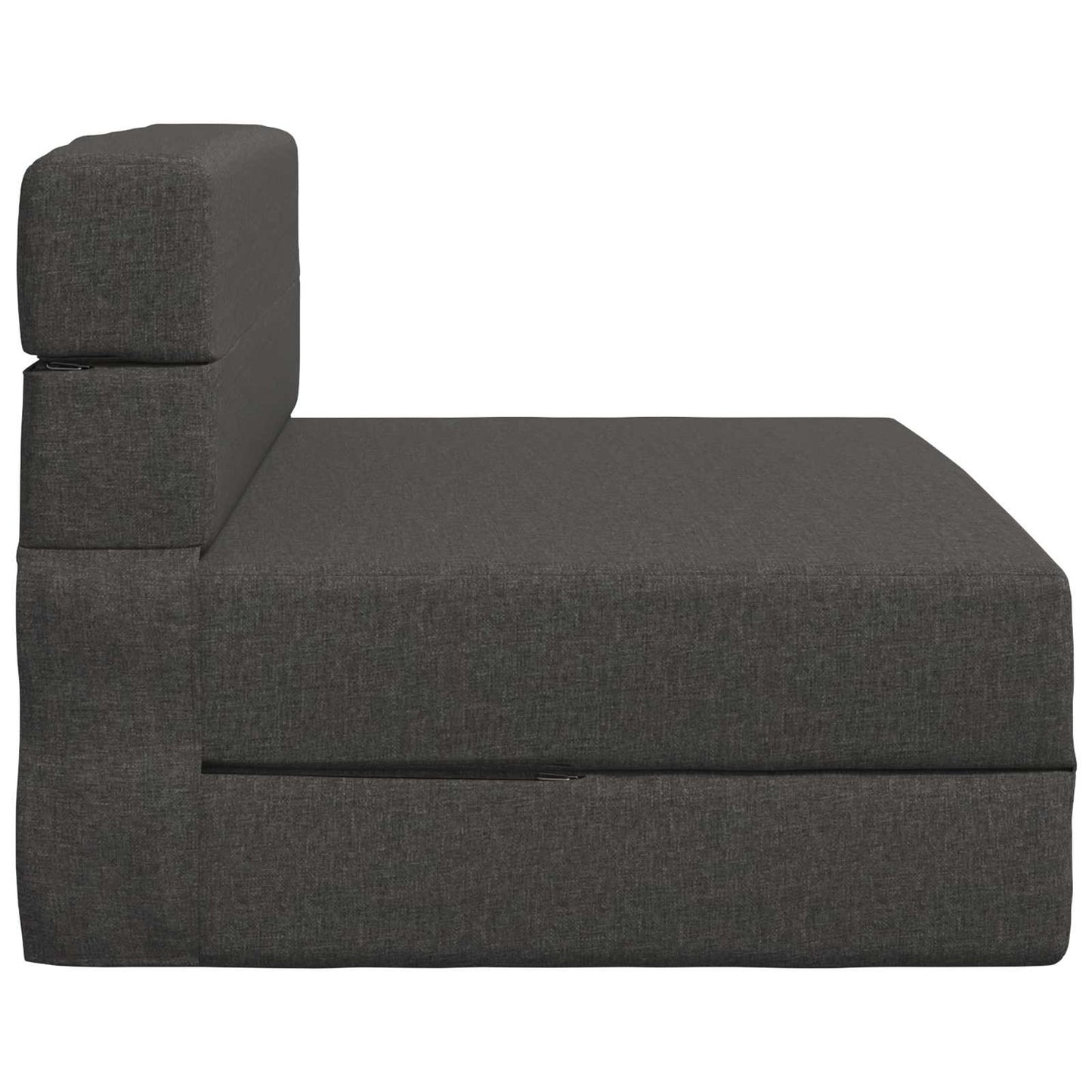 Vouwsofa Bed Donkergrijs 190 x 100 x 15 cm Stof is nu te koop bij PeponiXL, paradijselijk wonen!