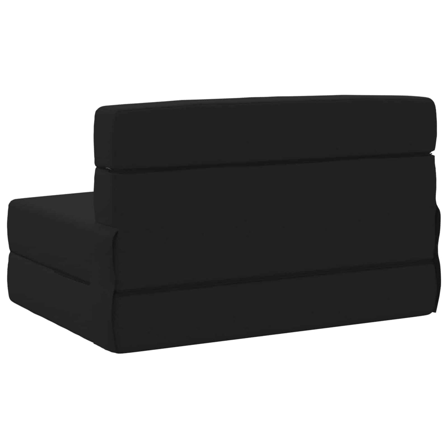 Vouwsofa Bed Zwart 190 x 100 x 15 cm Stof is nu te koop bij PeponiXL, paradijselijk wonen!