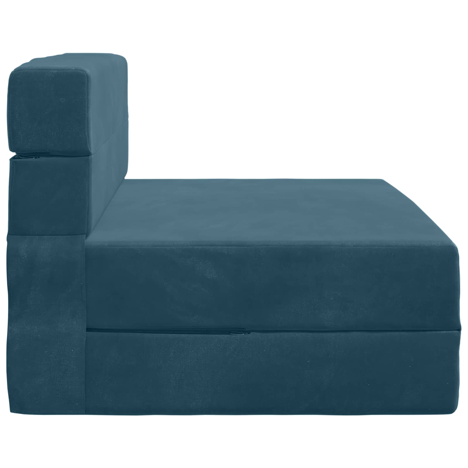 Vouwsofa Bed Blauw 190 x 100 x 15 cm Fluweel is nu te koop bij PeponiXL, paradijselijk wonen!