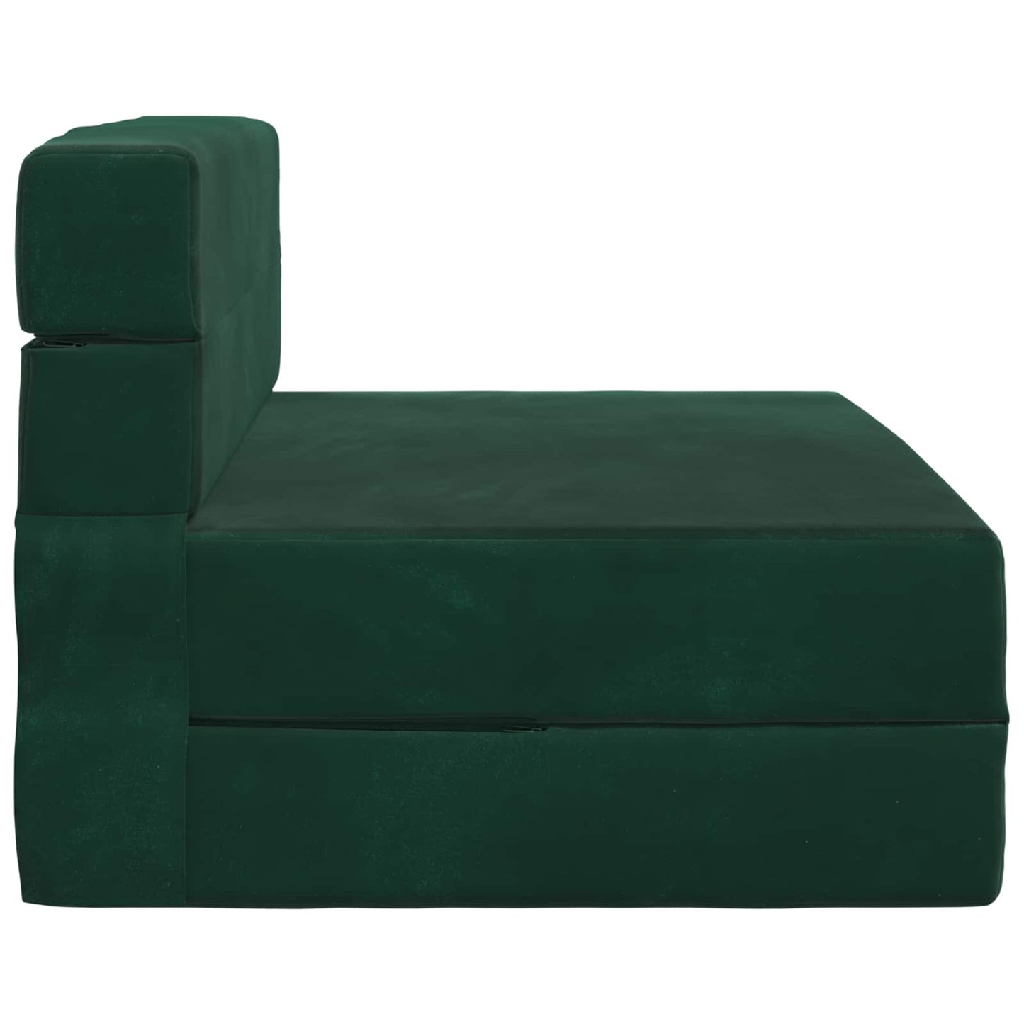 Vouwsofa Bed Donkergroen 190 x 100 x 15 cm Fluweel is nu te koop bij PeponiXL, paradijselijk wonen!