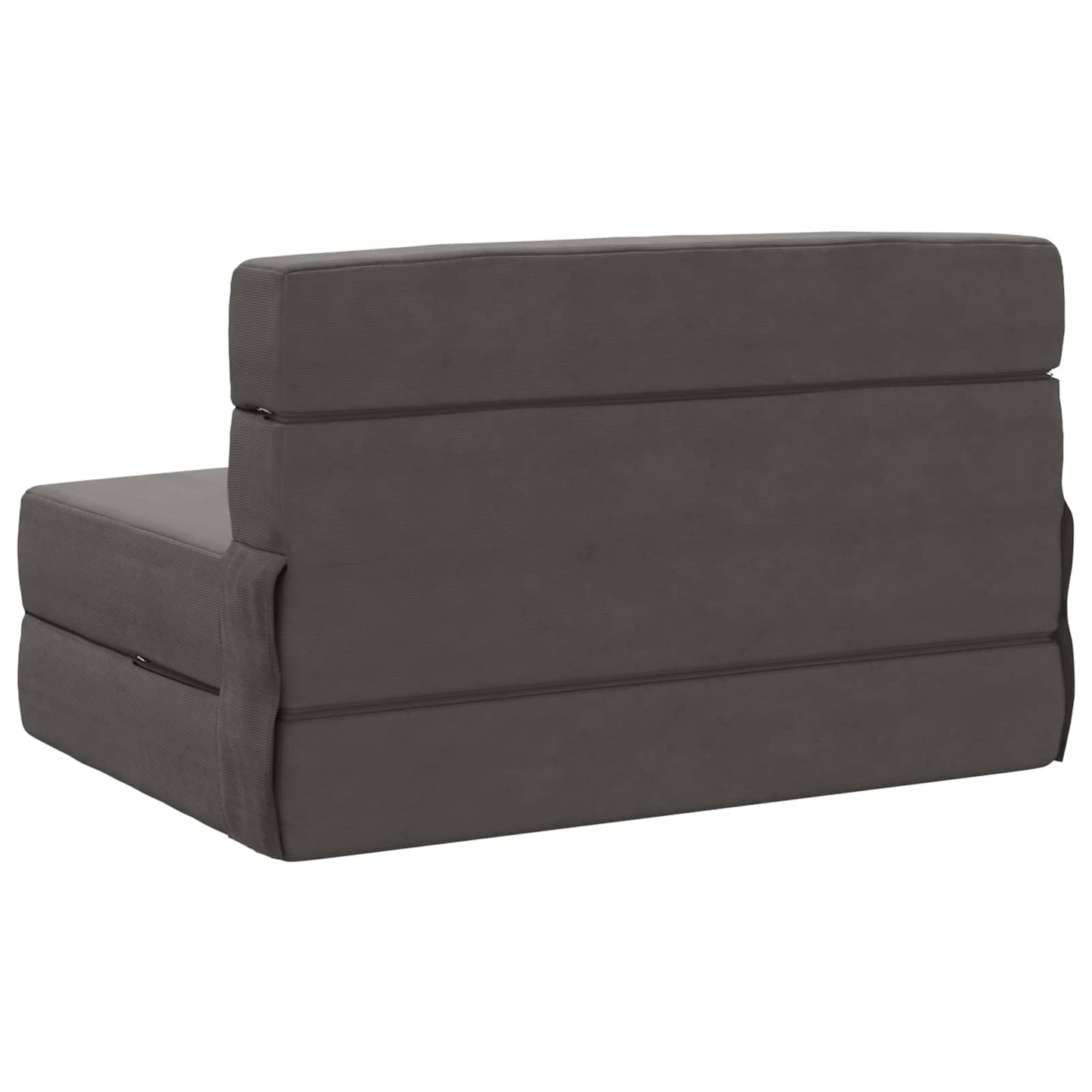 Vouwsofa Bed Donkergrijs 190 x 100 x 15 cm Katoen Stof is nu te koop bij PeponiXL, paradijselijk wonen!